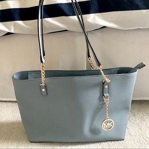 Pale Blue Michael Kors Tote